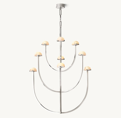 PEDRA ROUND CHANDELIER 40"