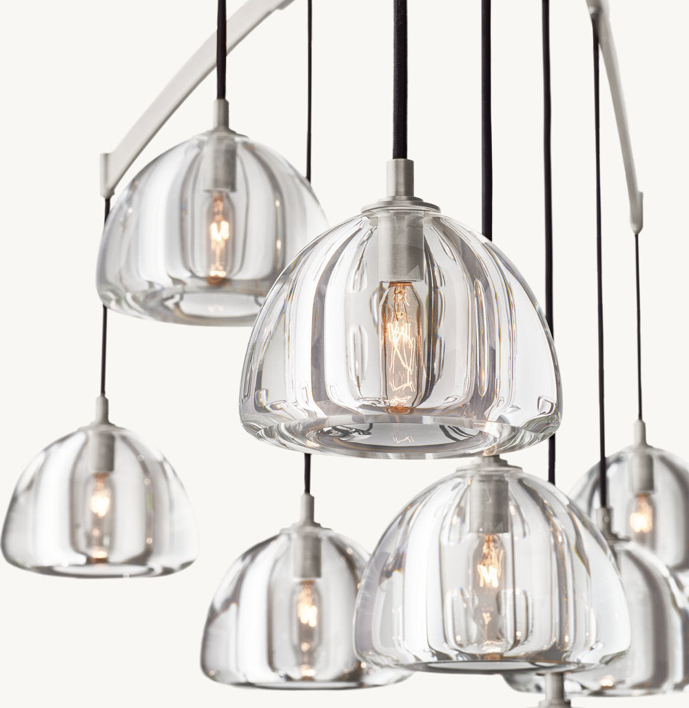 HEMISPHERE ROUND CHANDELIER 48"