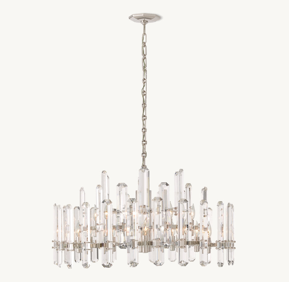 BONNINGTON ROUND CHANDELIER 36"