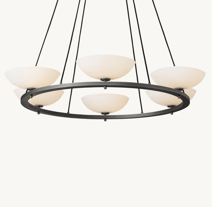VERNET ROUND CHANDELIER 48"