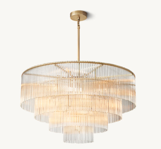 AMADEO ROUND CHANDELIER 40"