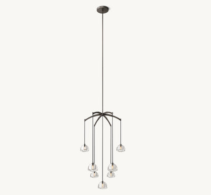 HEMISPHERE ROUND CHANDELIER 36"