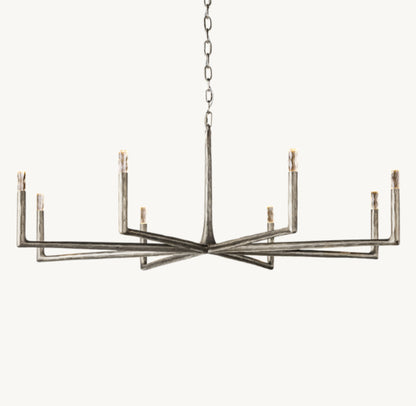 THADDEUS ROUND CHANDELIER 60"