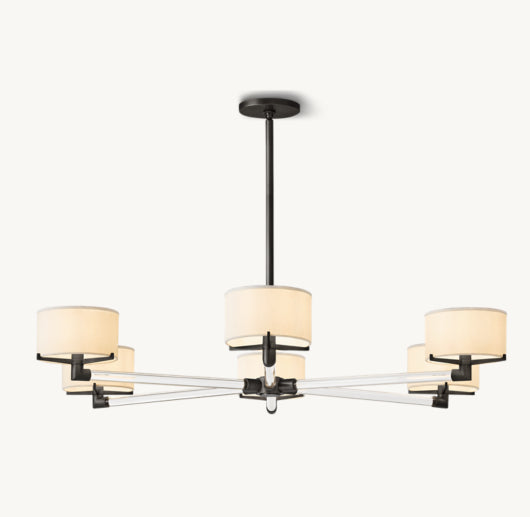 TRUMAN ROUND CHANDELIER 48"