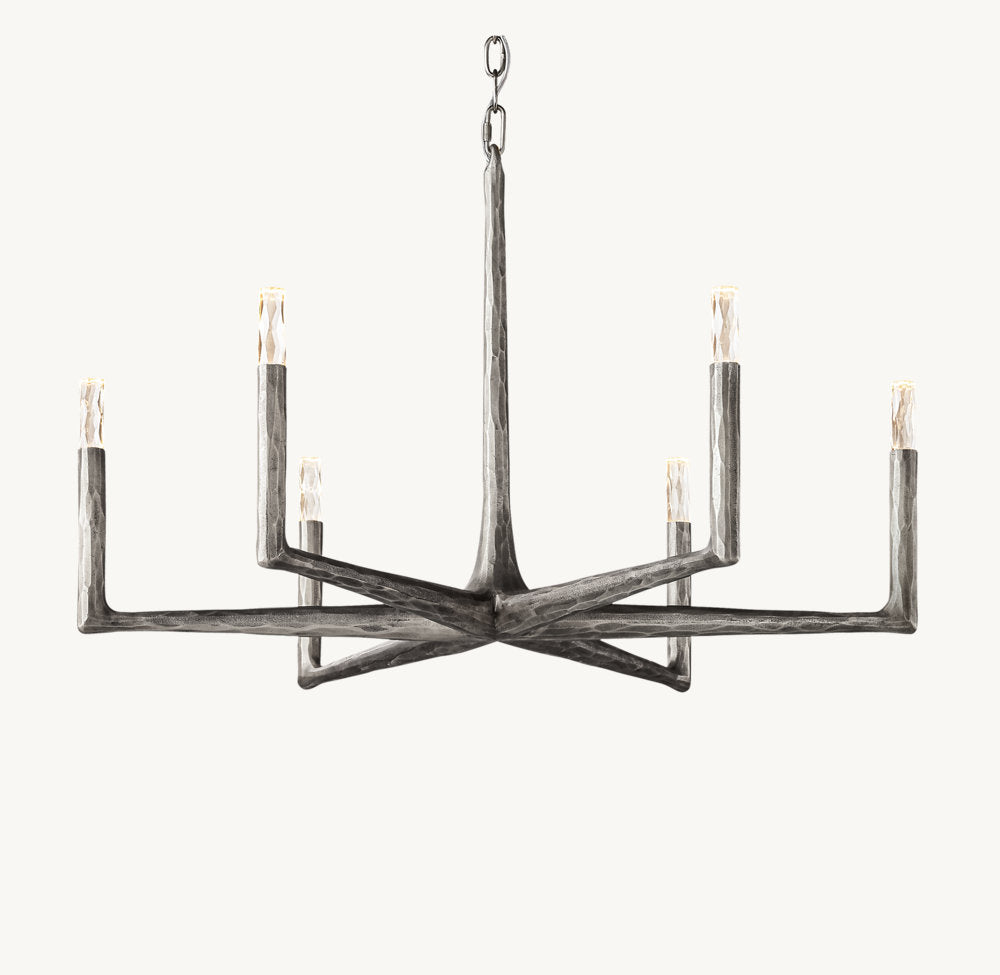 THADDEUS ROUND CHANDELIER 36"