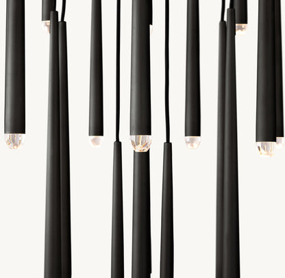 AQUITAINE ROUND CHANDELIER 30"