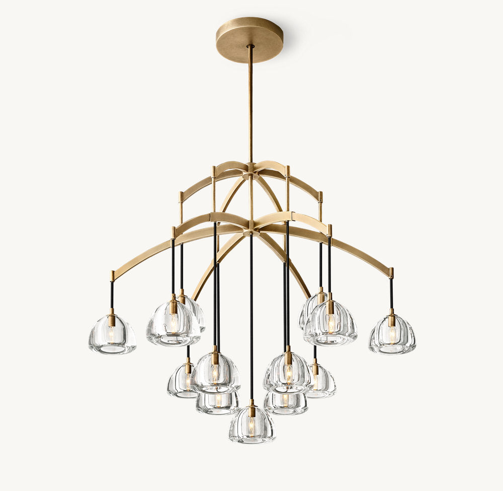 HEMISPHERE ROUND CHANDELIER 48"