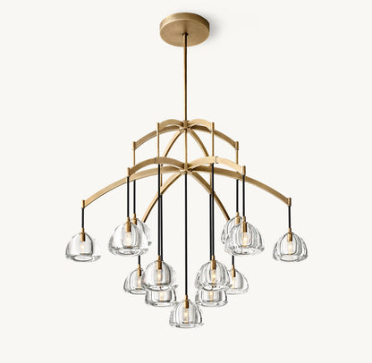 HEMISPHERE ROUND CHANDELIER 48"