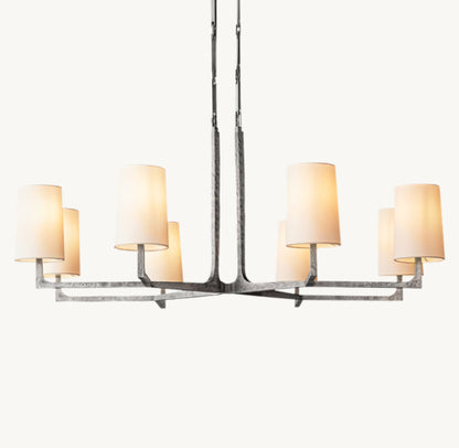 WRIGHT ROUND CHANDELIER 48"