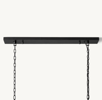 RHYS RECTANGULAR CHANDELIER 60"