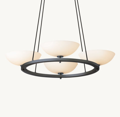 VERNET ROUND CHANDELIER 36"