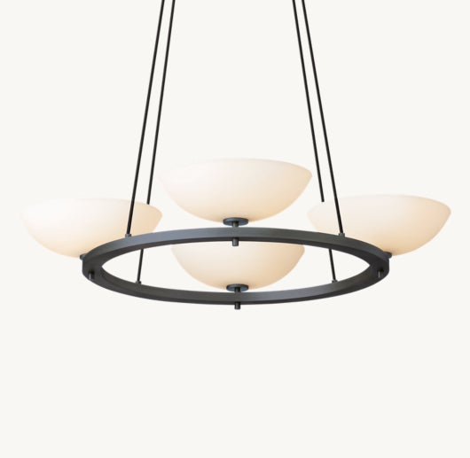 VERNET ROUND CHANDELIER 36"
