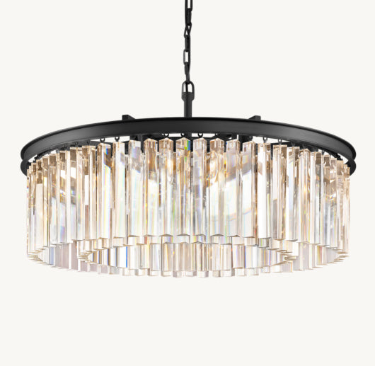 RHYS ROUND CHANDELIER 32"