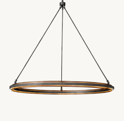 PERALTA ROUND CHANDELIER 48"