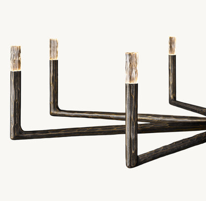 THADDEUS ROUND CHANDELIER 60"