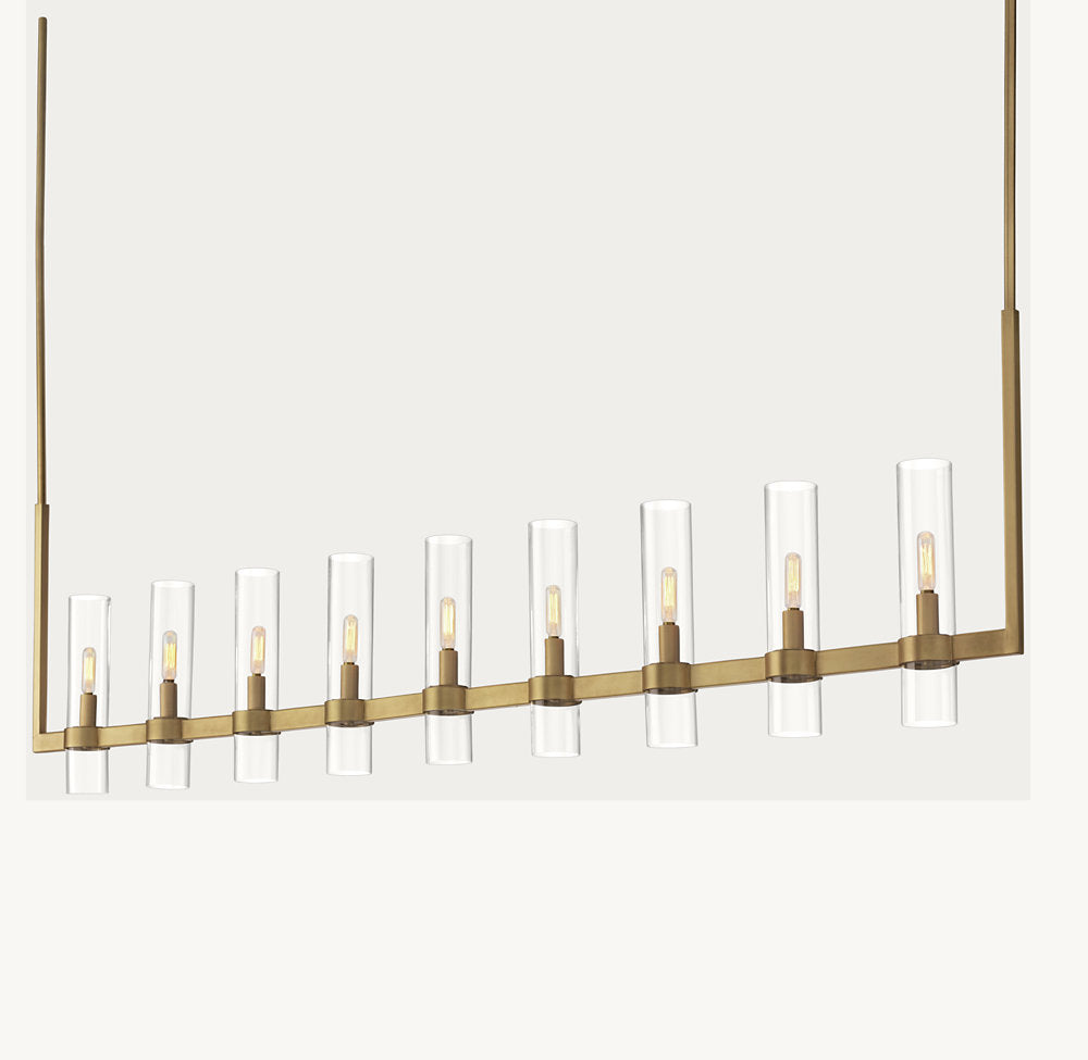 RAVELLE LINEAR CHANDELIER 73"