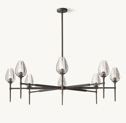 TULIP ROUND CHANDELIER 54"