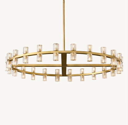 ARCACHON LED ROUND CHANDELIER 48"