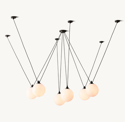 LES ACROBATES DE GRAS CHANDELIER