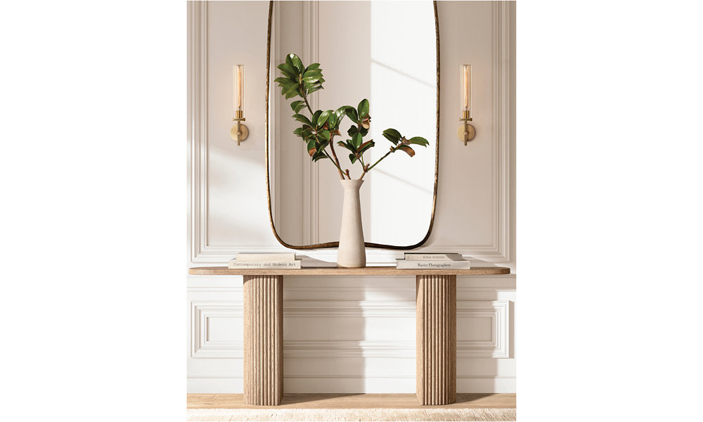 LAMBETH KNURLED GRAND SCONCE