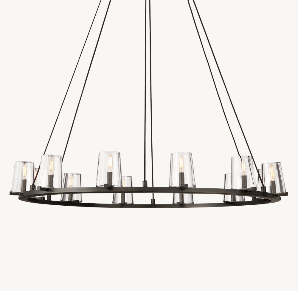 PAUILLAC ROUND CHANDELIER 48"