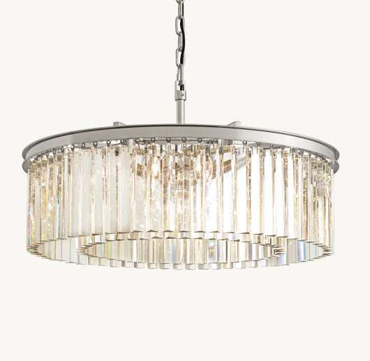 RHYS ROUND CHANDELIER 32"
