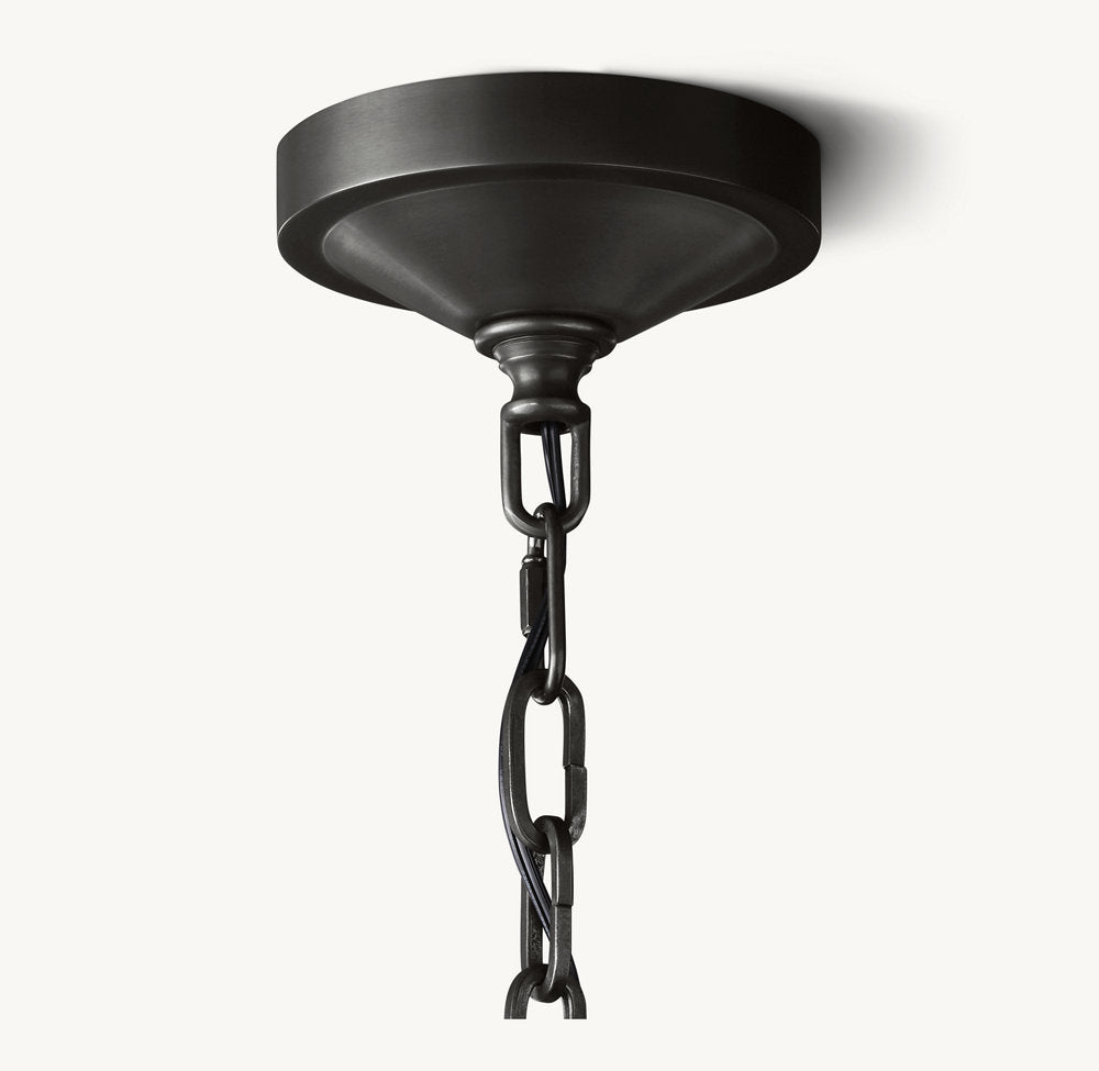 19TH C. ENGLISH OPENWORK OUTDOOR PENDANT