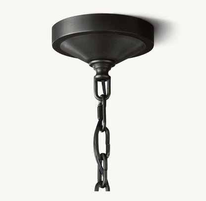 19TH C. ENGLISH OPENWORK OUTDOOR PENDANT