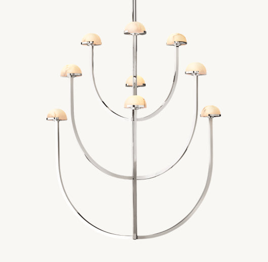 PEDRA ROUND CHANDELIER 40"