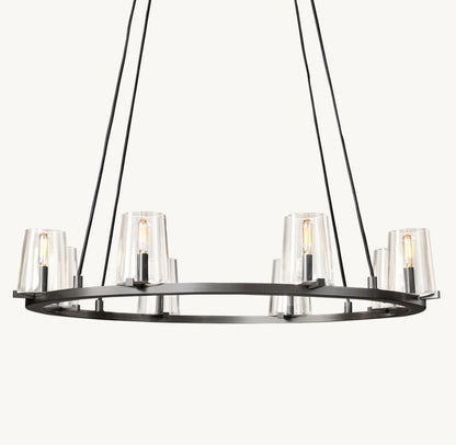 PAUILLAC ROUND CHANDELIER 36"