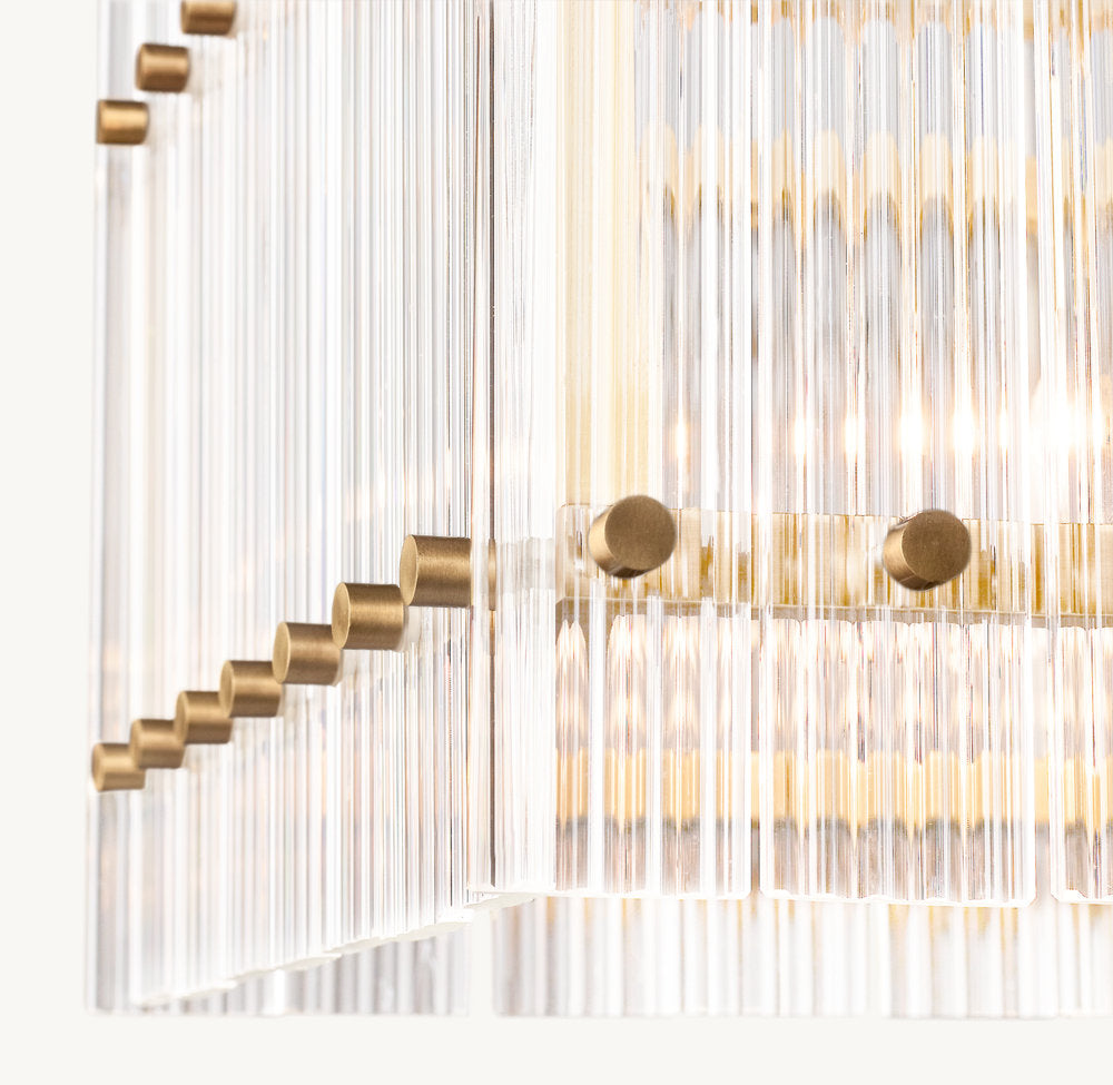 SAN MARCO RECTANGULAR CHANDELIER 72"