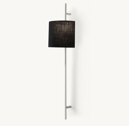 VELA OCTAGONAL BAR SCONCE - ROUND SHADE