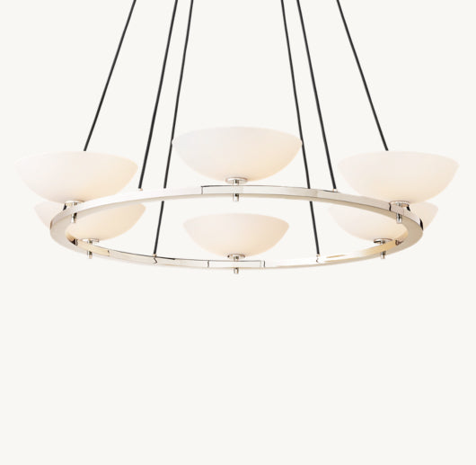 VERNET ROUND CHANDELIER 48"
