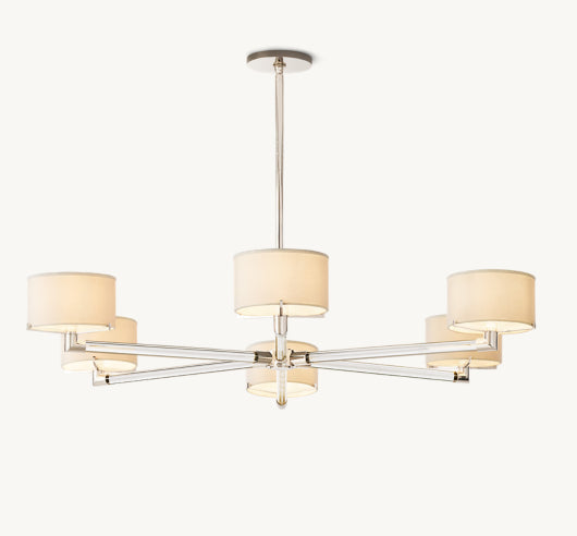 TRUMAN ROUND CHANDELIER 48"