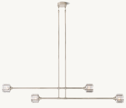 DEMARET MOBILE LINEAR CHANDELIER 72"