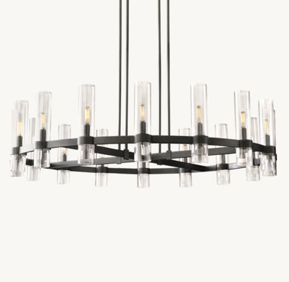 RAVELLE ROUND CHANDELIER 48"