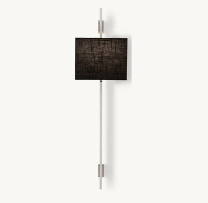 VELA RECTANGULAR BAR SCONCE - RECTANGULAR SHADE