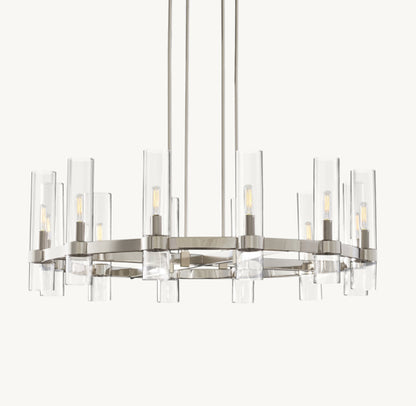 RAVELLE ROUND CHANDELIER 36"