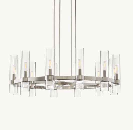 RAVELLE ROUND CHANDELIER 36"