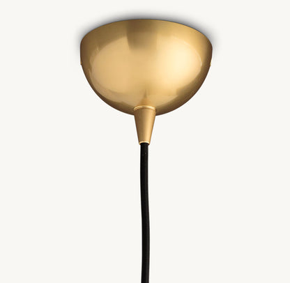 GLASS GLOBE MOBILE PENDANT