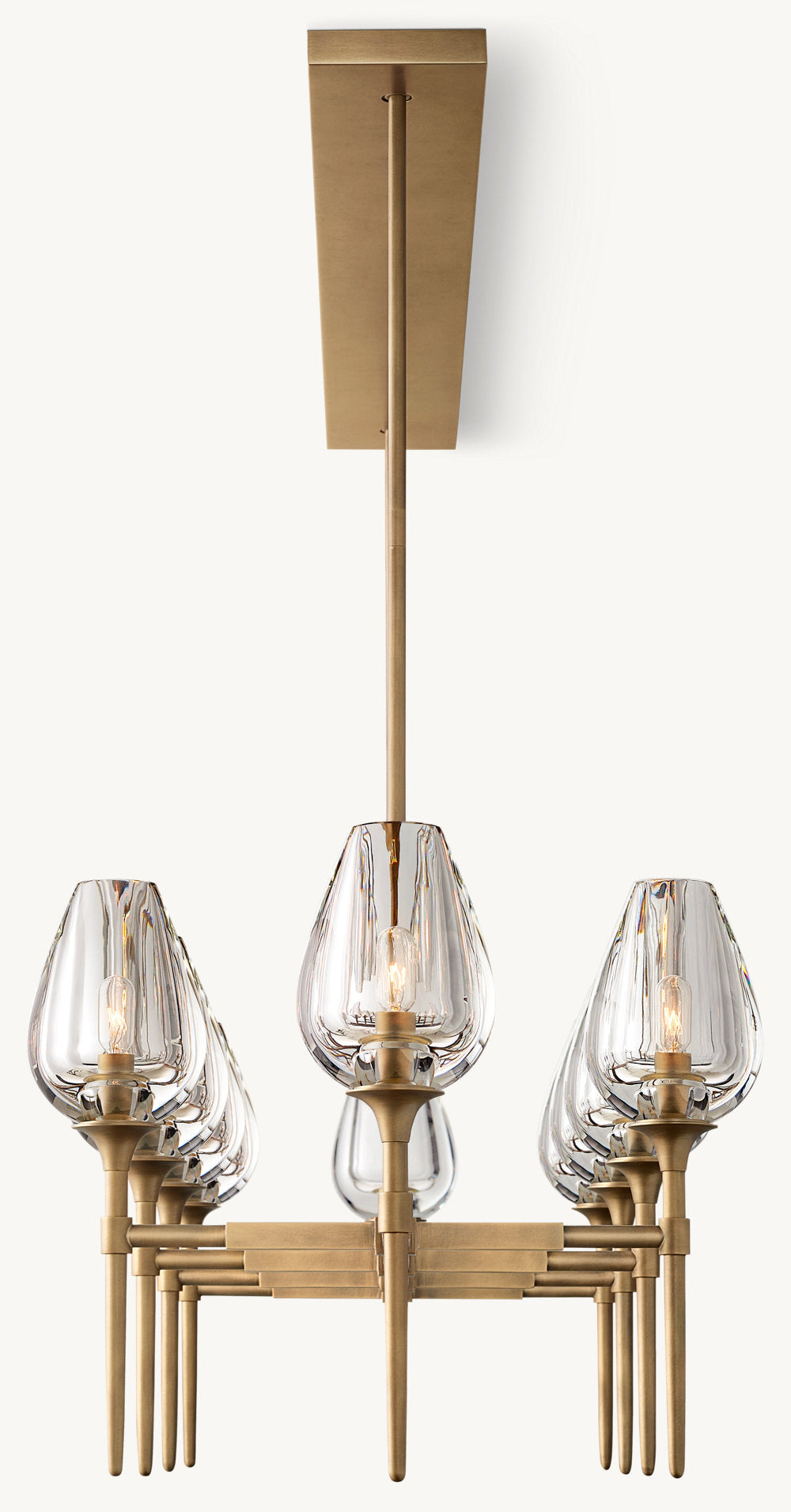 TULIP LINEAR CHANDELIER 65"