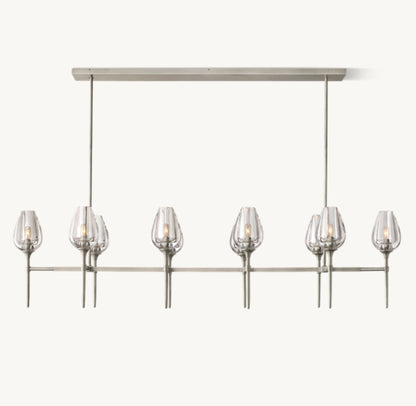 TULIP LINEAR CHANDELIER 65"