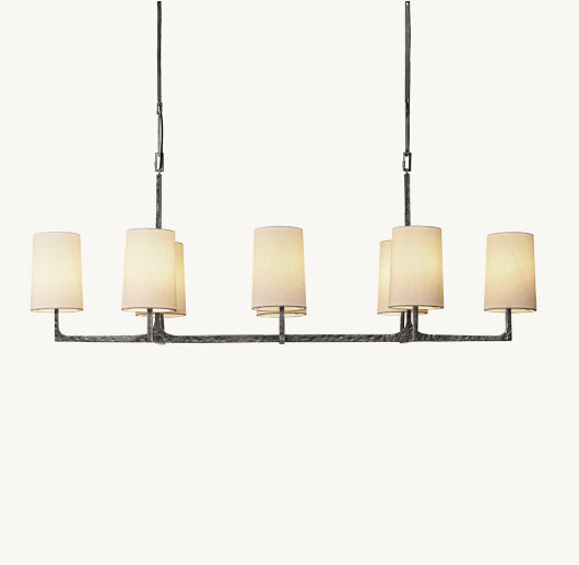 WRIGHT LINEAR CHANDELIER 54"