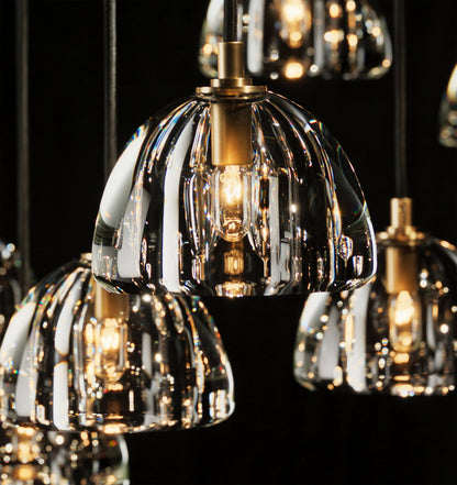 HEMISPHERE ROUND CHANDELIER 48"