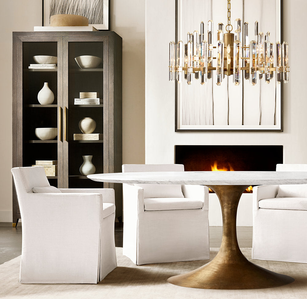 BONNINGTON ROUND CHANDELIER 36"