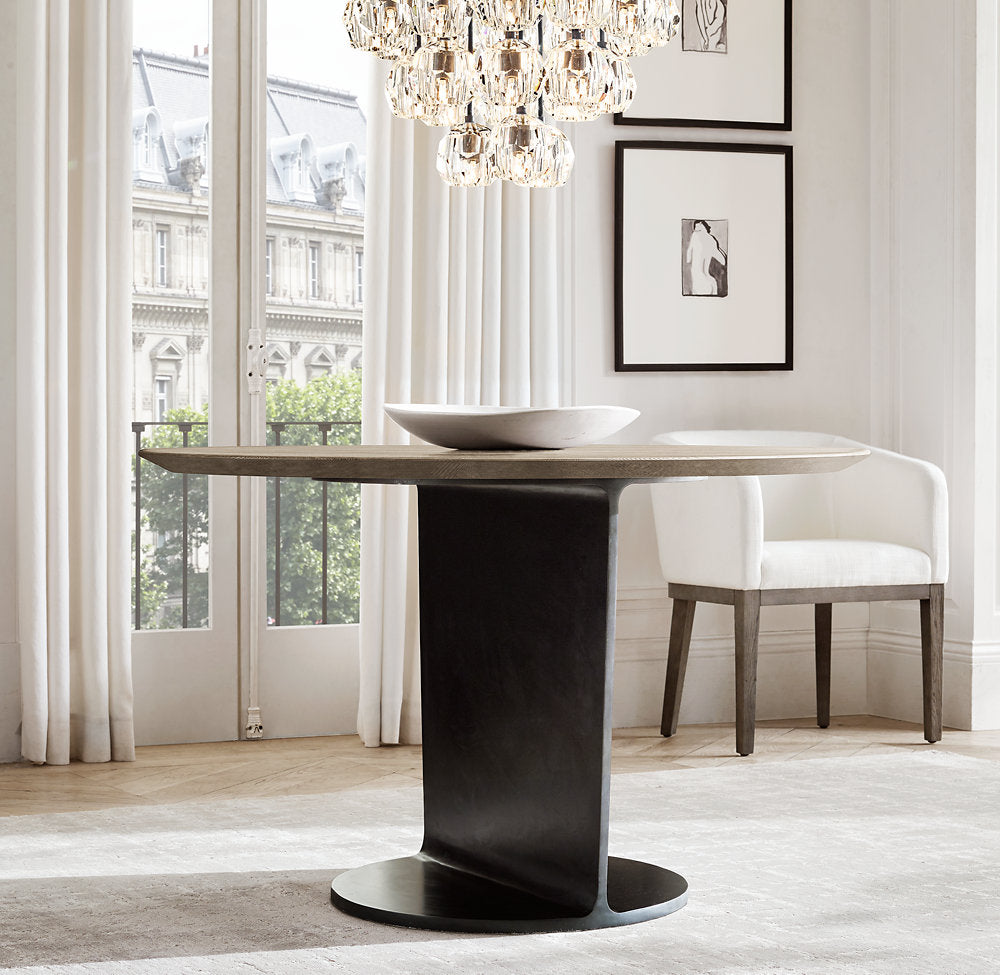 BOULE DE CRISTAL CLEAR GLASS ROUND CLUSTER CHANDELIER 24"