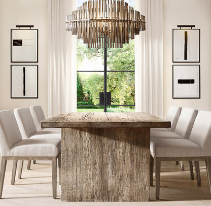 EMILE ROUND CHANDELIER 24"