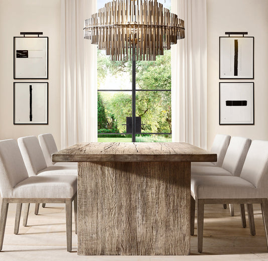 EMILE ROUND CHANDELIER 24"