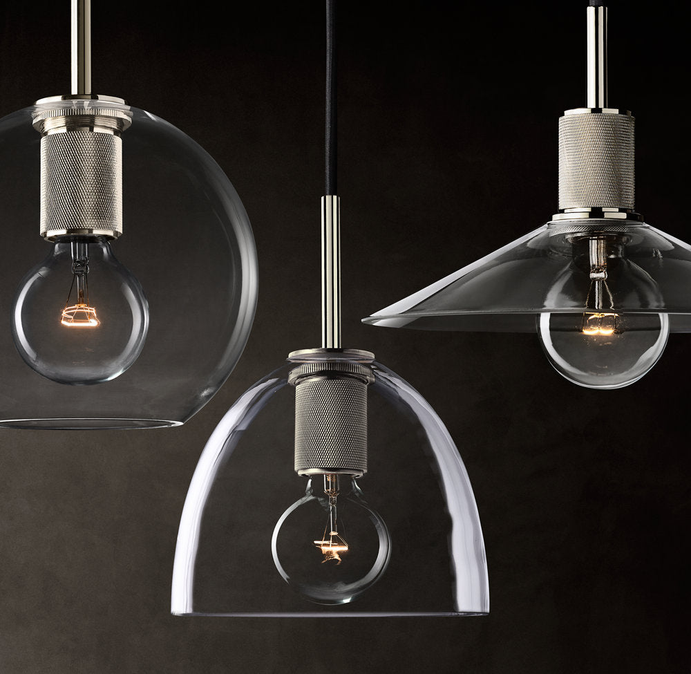 UTILITAIRE GLOBE SHADE PENDANT