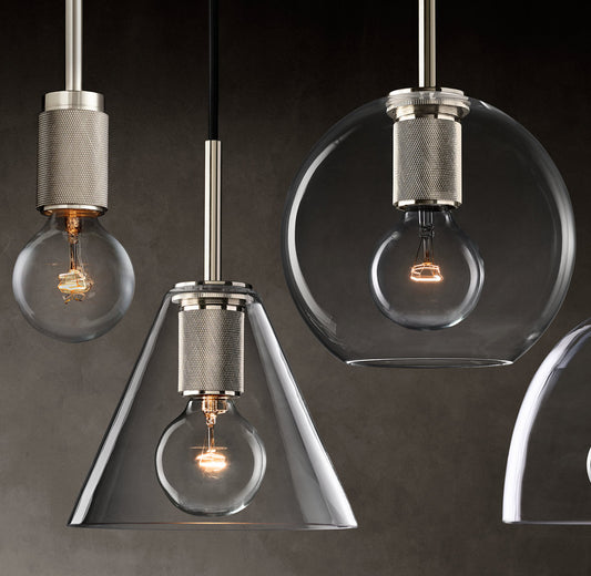 UTILITAIRE CLOCHE SHADE PENDANT